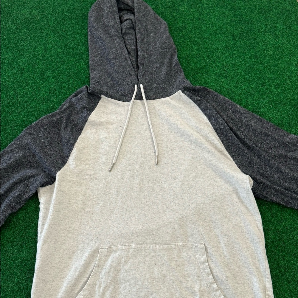 Very Nice Old Navy White/Grey Lightweight Hoodie